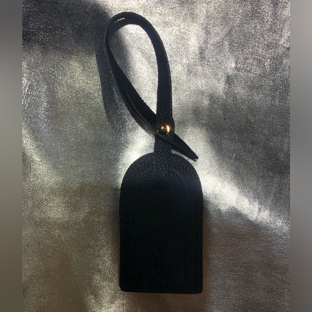 LOUIS VUITTON NEW BLACK EMPREINTE LUGGAGE TAG - Picture 8 of 11